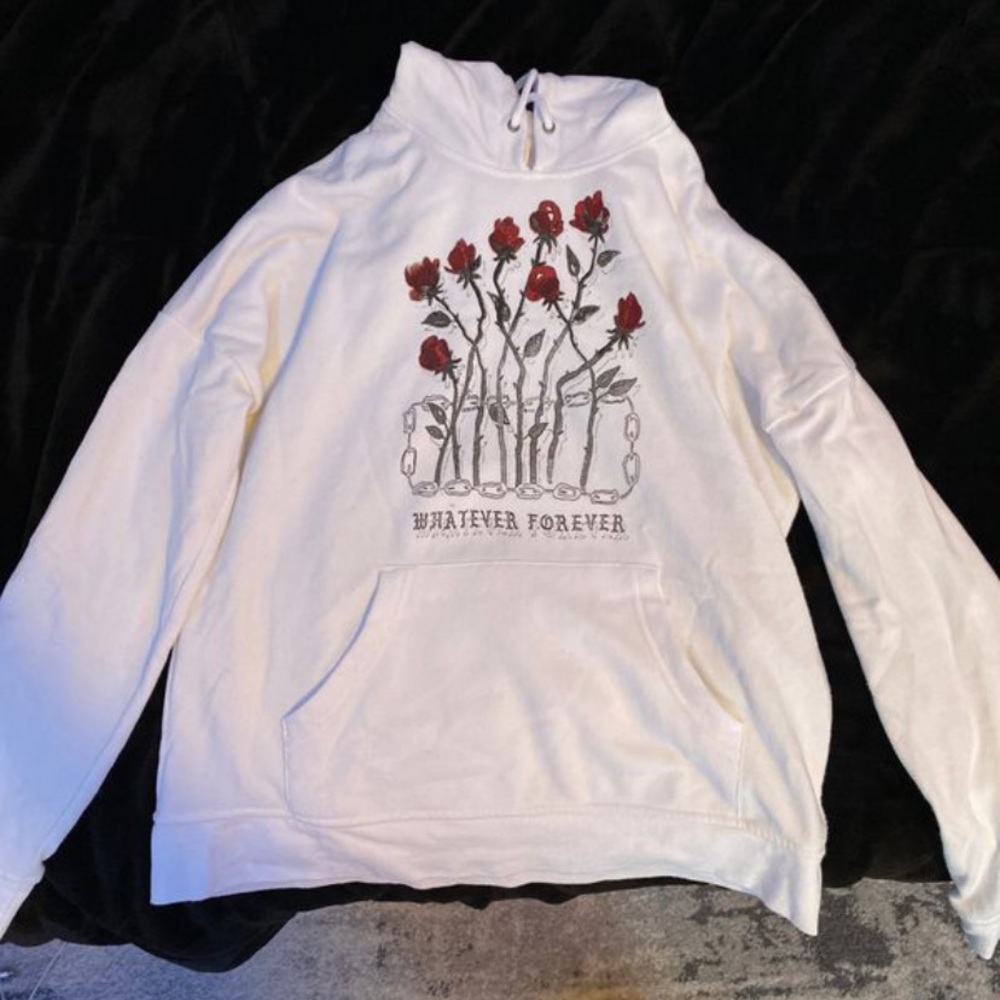 Empyre Whatever Forever Chain & Rose Hoodie